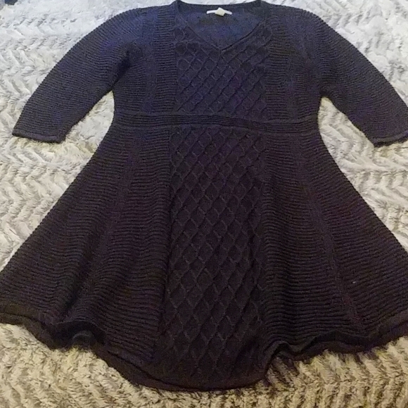 Dana Buchman Dresses & Skirts - Dana Buchman black knit dress size M